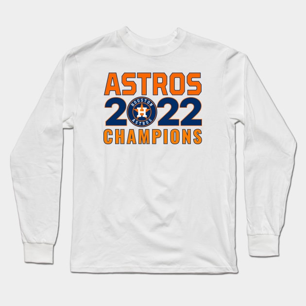 Houston Astroooos 07 champs Long Sleeve T-Shirt by Very Simple Graph